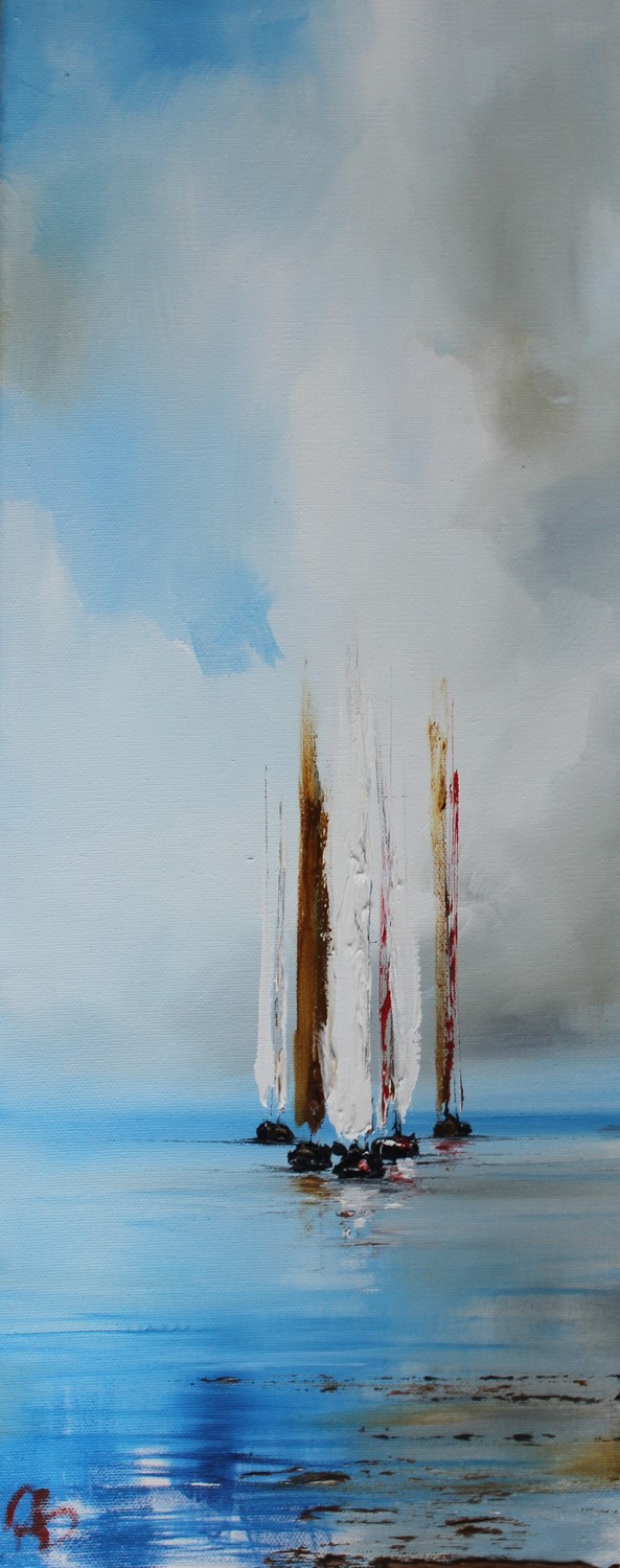 'Group of Sails' by artist Rosanne Barr
